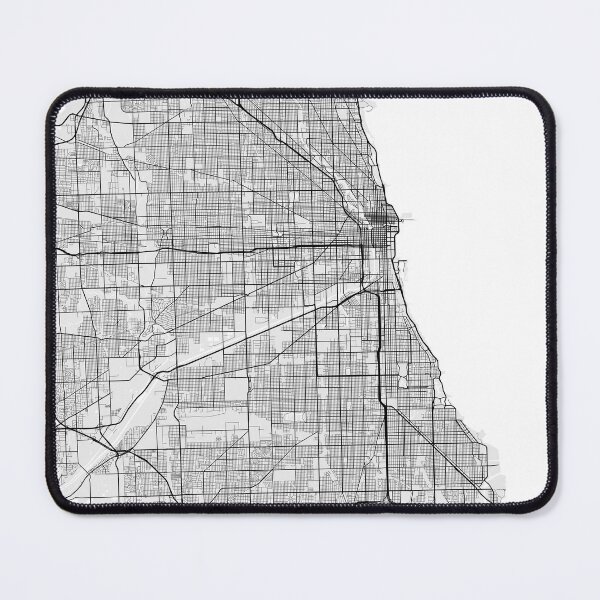 Item preview, Chicago City Map of Illinois, USA - Light designed and sold by deMAP.