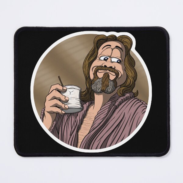 Aperçu de l'œuvre The Dude Abides créée et vendue par FighterGuy.