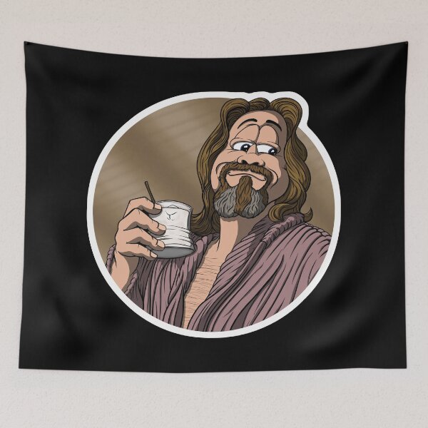Item preview, The Dude Abides designed and sold by FighterGuy.