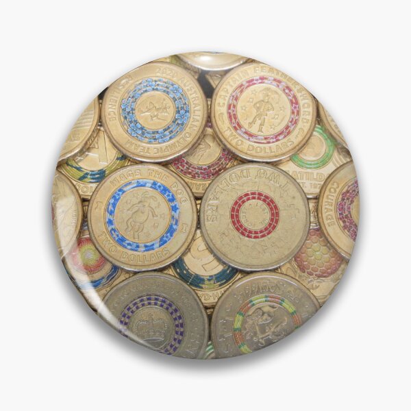 Item preview, Heart Coloured Coins. designed and sold by SilverGhostNine.