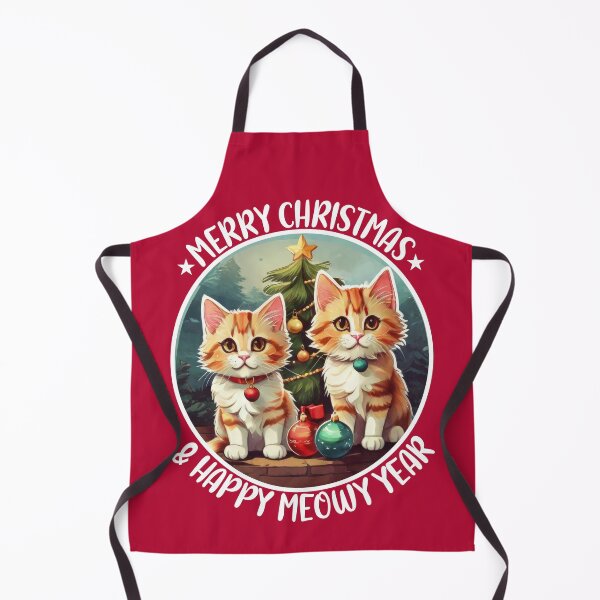 Item preview, Meowy Christmas, Happy New Year, Catmas, Cute Kittens, Funny Christmas Cats designed and sold by Porcupine Tees ⭐⭐⭐⭐⭐.
