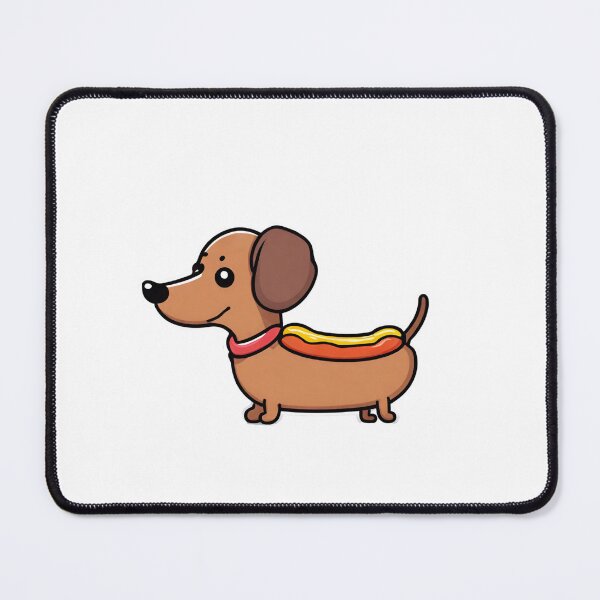 Item preview, KAWAII WIENER DOG  designed and sold by KawaiiLyfe.