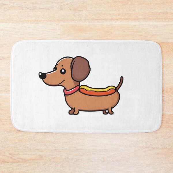 Item preview, KAWAII WIENER DOG  designed and sold by KawaiiLyfe.