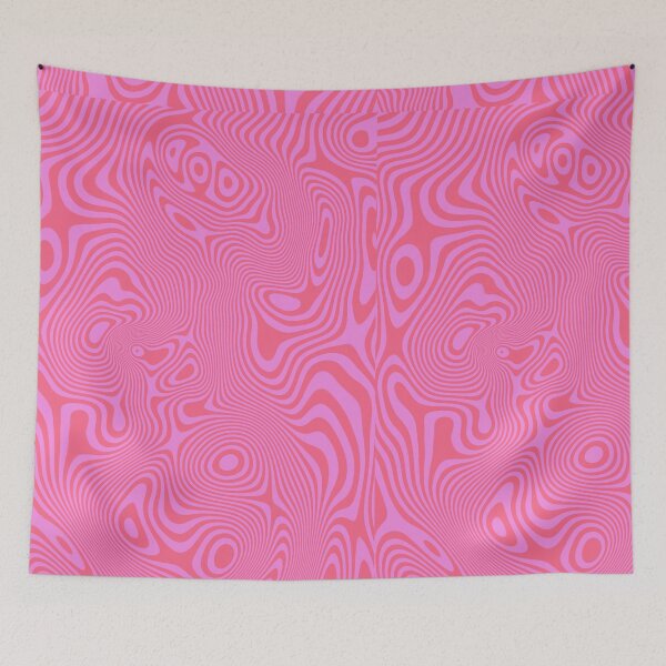 Item preview, groovy pink psychedelic pattern designed and sold by MF  ♡.