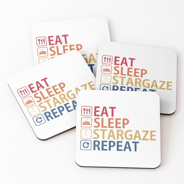 Item preview, Eat Sleep Stargaze Repeat designed and sold by LexiMii.