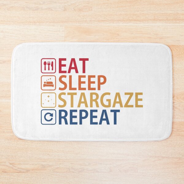 Item preview, Eat Sleep Stargaze Repeat designed and sold by LexiMii.