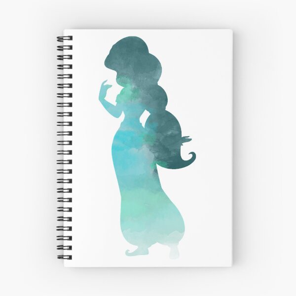 Artikelvorschau, Blaue Prinzessin Aquarell Silhouette entworfen und verkauft von becsdoesart.