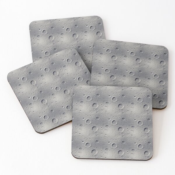Item preview, Moon Surface Pattern #1 | Light Grey Lunar Surface designed and sold by FantasySoul.
