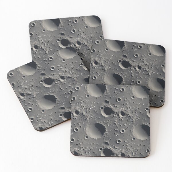 Item preview, Moon Surface Pattern #2 | Grey Lunar Surface designed and sold by FantasySoul.