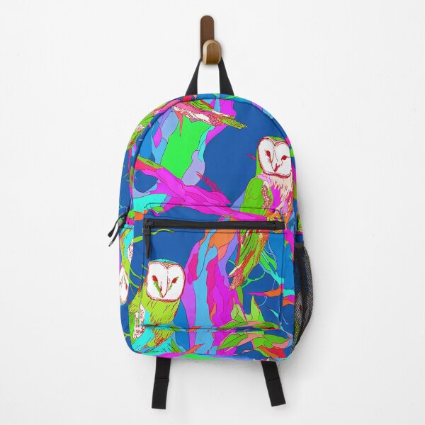 Item preview, Color Variation #3 - Radiant Reverie: Barn Owls on Glass Branches designed and sold by Iropagi.