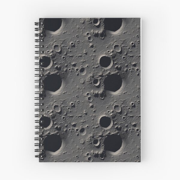 Item preview, Moon Surface Pattern #3 | Dark Grey Lunar Surface designed and sold by FantasySoul.