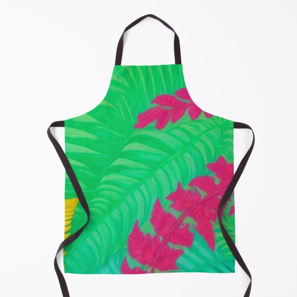 Item preview, Bright Pastels - Tropical Fern Leaves Pattern Décor designed and sold by SassyArtistry.