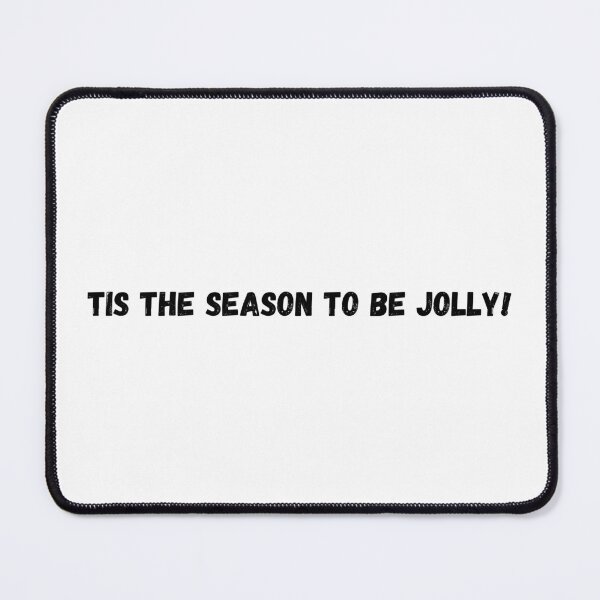 Item preview, Tis the Season to Be Jolly Typography Design - Festive Christmas Joy Art designed and sold by Gayan-Art.