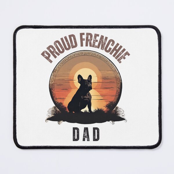 Item preview, Proud Frenchie Dad Vintage Sunset designed and sold by Fredster1966.