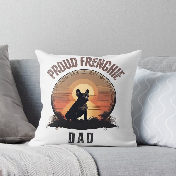 Item preview, Proud Frenchie Dad Vintage Sunset designed and sold by Fredster1966.