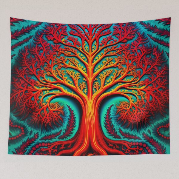 Item preview, Persian carpet design designed and sold by Red Witch Art.