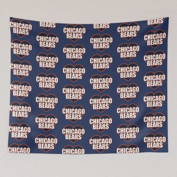 Item preview, Chicago Bears Heart designed and sold by Chesley Design.