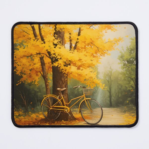 Item preview, Vintage oil painting Bicycle designed and sold by Aopo Chaloemphon.