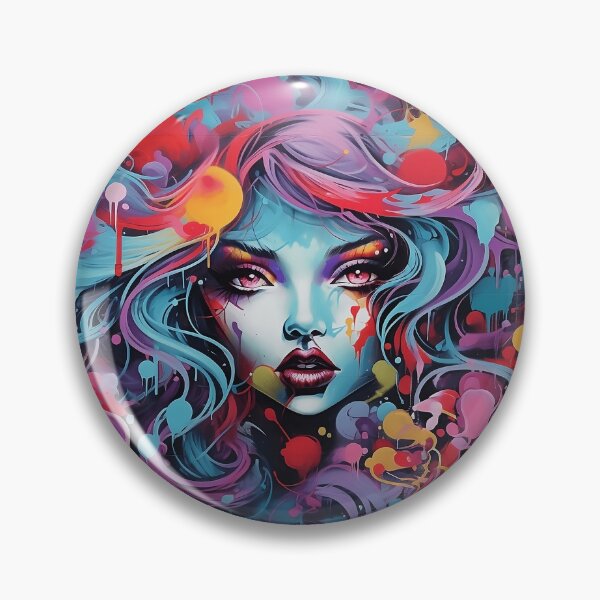 Item preview, "Street Art Serenade: Graffiti Glam Stickers" designed and sold by VinciArt24.