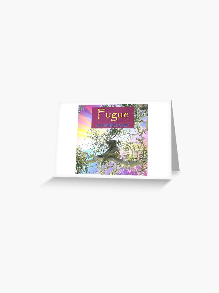 Thumbnail 1 of 2, Greeting Card, Fugue designed and sold by GlennDelahoy.