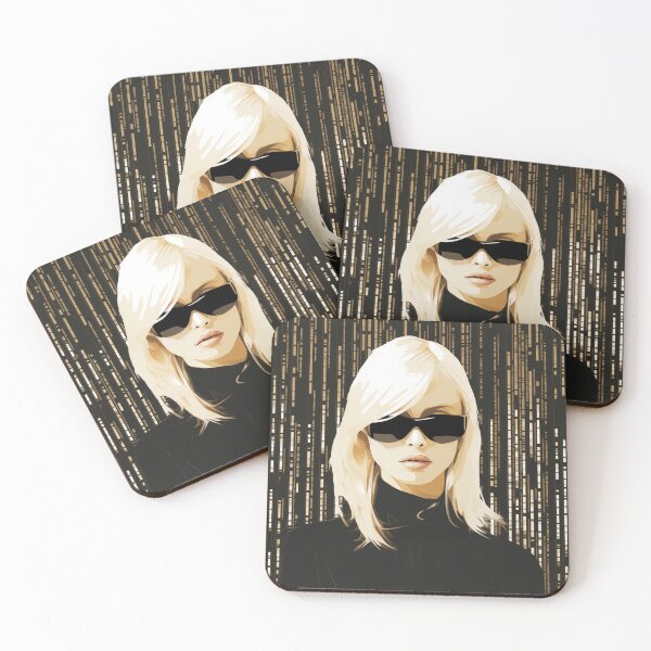 Item preview, Futuristic Portrait: Embrace the Matrix-Inspired Aesthetic designed and sold by marrychou.
