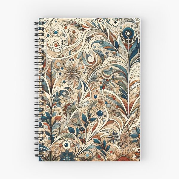 Item preview, Whimsical Flora Tapestry Patterns digital paper designed and sold by PSeamless.