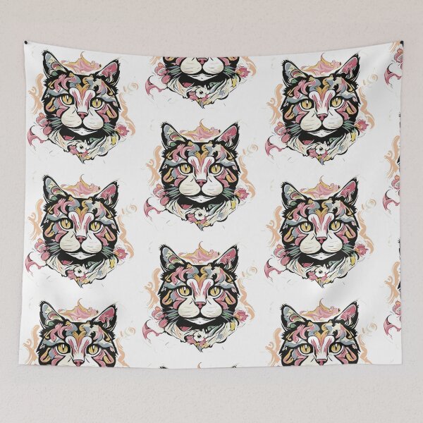 Item preview, Whimsical Cat Wonderland designed and sold by reksitawardani.