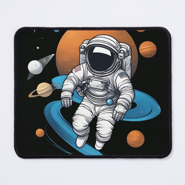 Item preview, Astronaut experiencing weightlessness in space designed and sold by Kulpi6147.