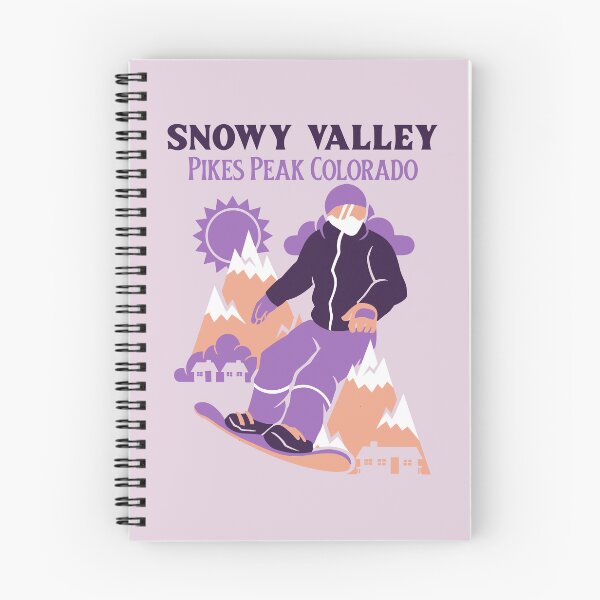 Artikelvorschau, Pikes Peak Colorado, Snowy Valley entworfen und verkauft von ThreadmyCanvas.