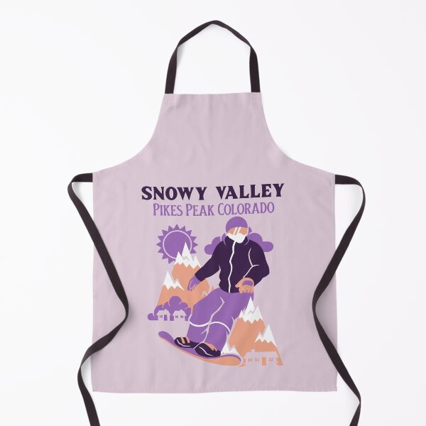 Item preview, Pikes Peak Colorado, Snowy Valley designed and sold by ThreadmyCanvas.