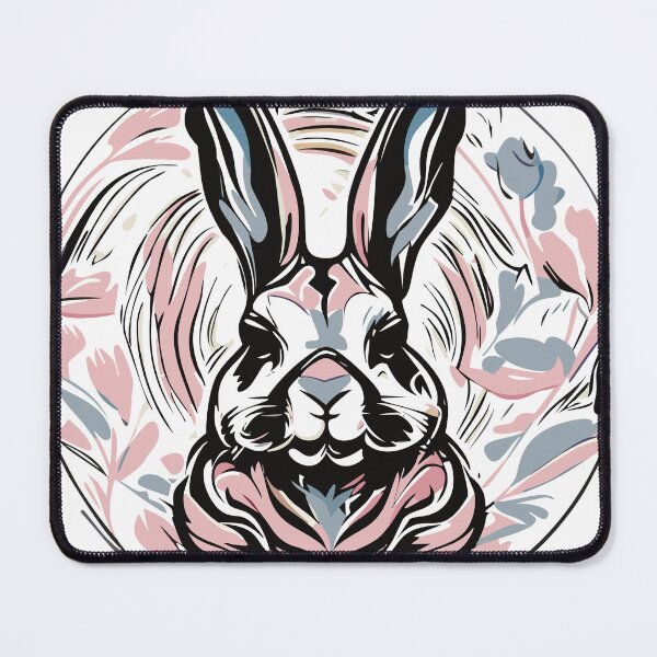 Item preview, Whimsical Rabbit Meadow designed and sold by reksitawardani.