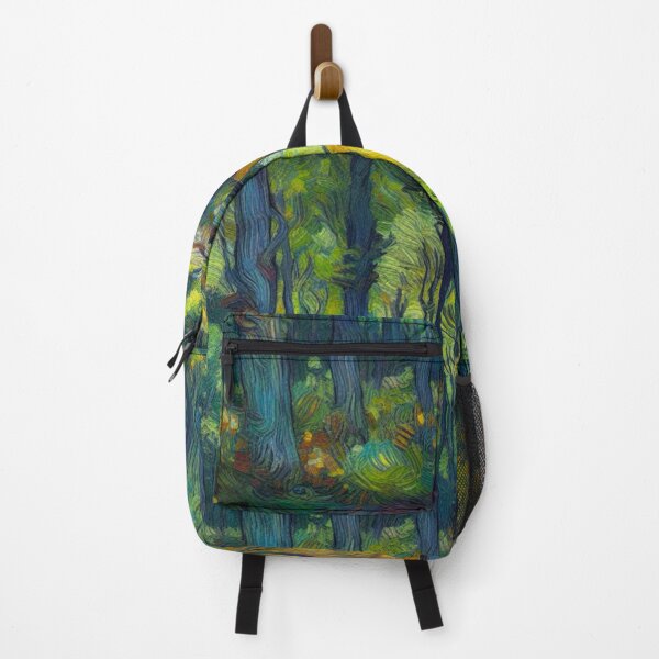 Item preview, Dusky Forest Scene - Oil Painting Digital Art - Van Gogh Style designed and sold by Star-Fragment.
