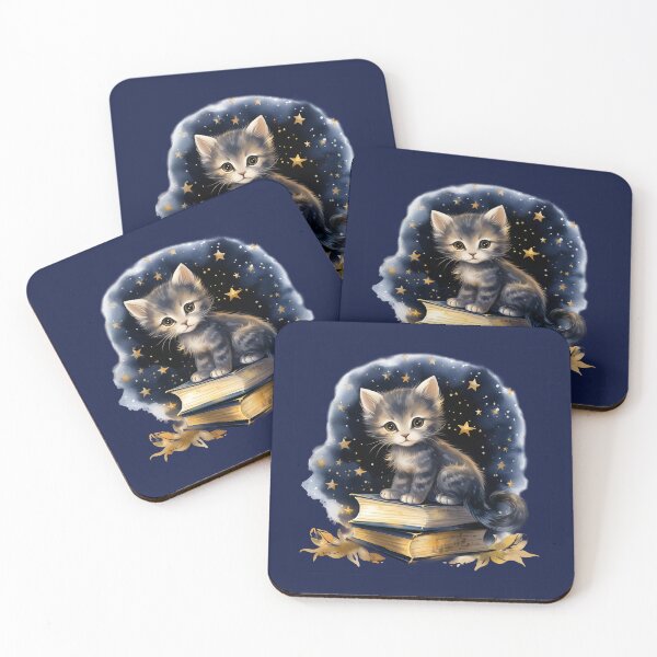 Item preview, Starry Kitten  designed and sold by TurtleFishArt.