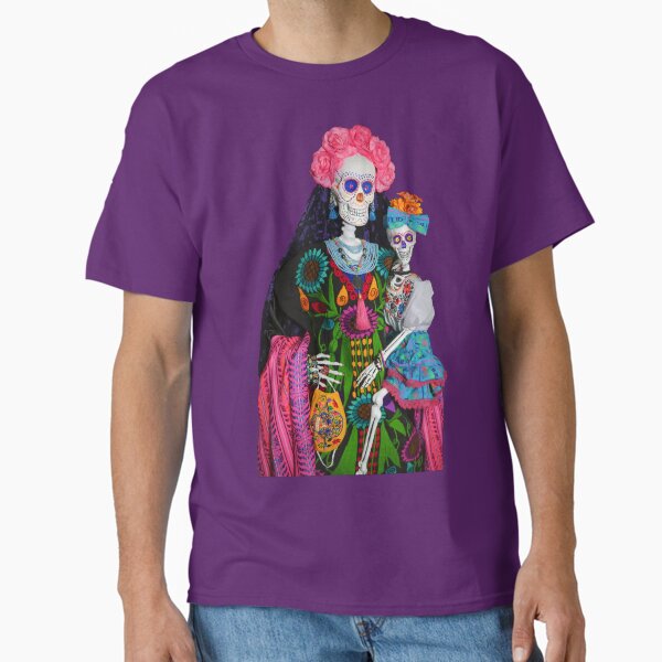 Mother and Child Calavera Catrinas Classic T-Shirt