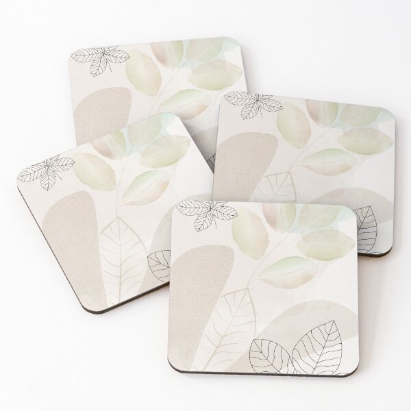 Item preview, Watercolor leaves designed and sold by Acolors.