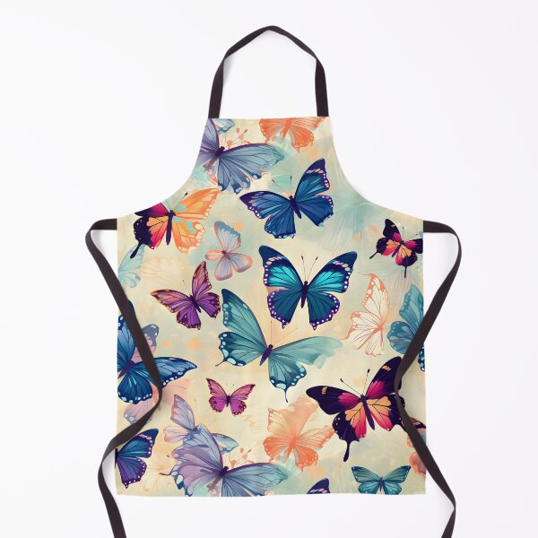 Item preview, Enchanting Butterflies Artwork - Nature Inspired Design designed and sold by inkArtistryfine.