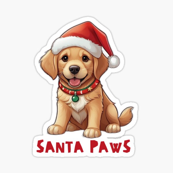 Cute Preppy Golden Retriever Christmas Jeep - Golden Retriever