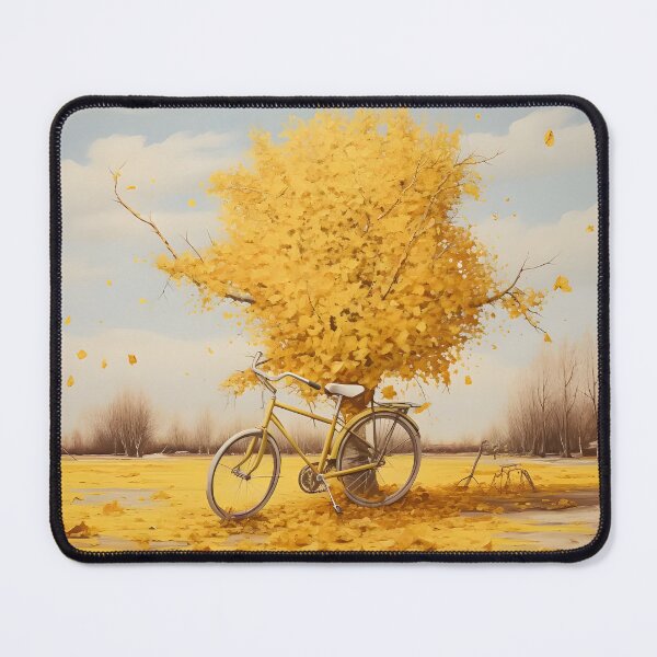 Item preview, Vintage oil painting Bicycle designed and sold by Aopo Chaloemphon.