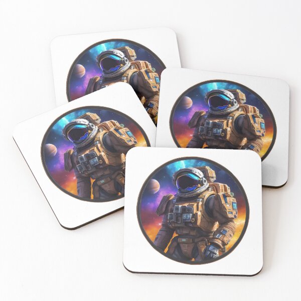 Item preview, Galactic Explorer Sticker designed and sold by Design Drift.