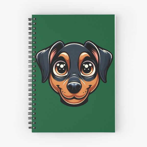 Item preview, Natural Ear Doberman Cute Puppy Dog designed and sold by Pati-Design.