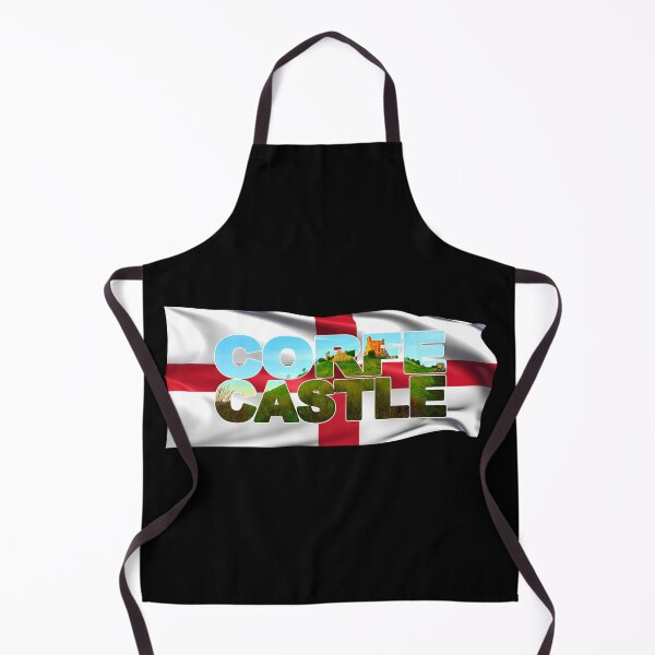 Item preview, CORFE CASTLE - Ruins, Dorset, England with Flag designed and sold by Adam Gormley.
