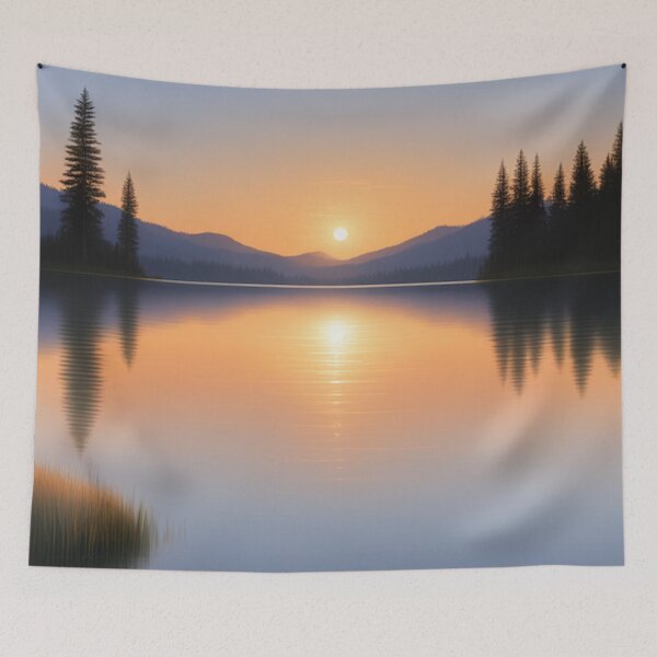 Item preview, Lago de la Tranquilidad designed and sold by Lisa Bittinger.