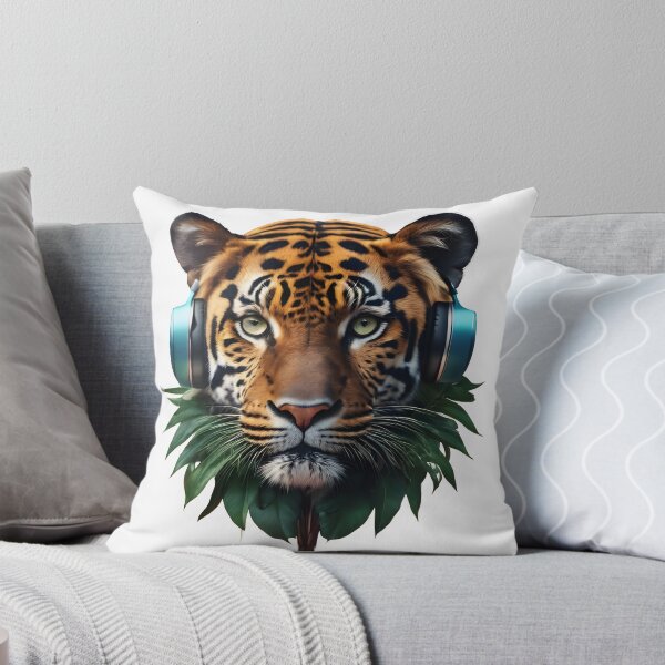 Aperçu de l'œuvre  Tigre Autocollant créée et vendue par Design Drift.
