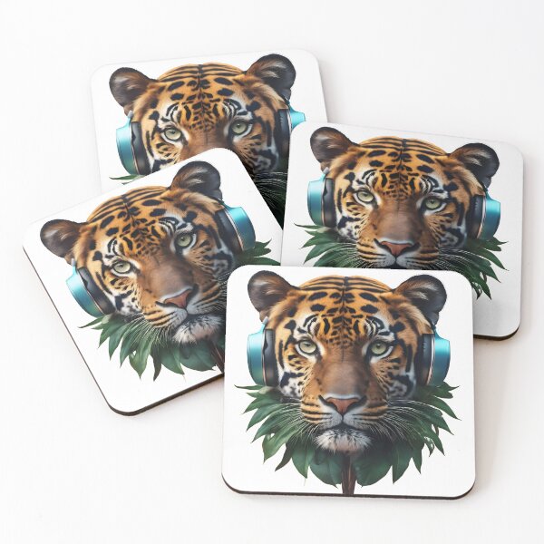 Item preview,  Tiger Sticker designed and sold by Design Drift.