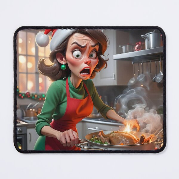 Item preview, Stress in the kitchen for Christmas dinner designed and sold by Kaleddis.