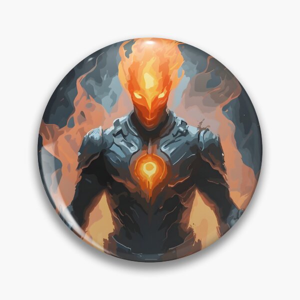 Item preview, Human torch Fiery emerging designed and sold by Mikano2.