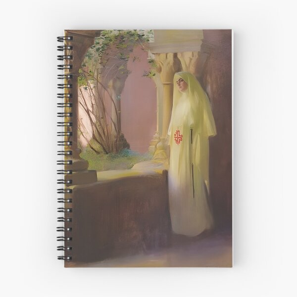 Item preview, meditando en el claustro designed and sold by VickyMarshall31.