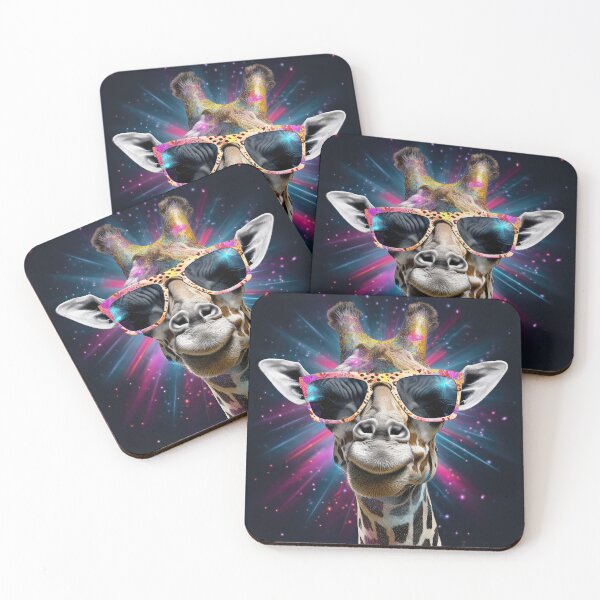 Item preview, Giraffe with Sunglasses 01 designed and sold by Elisabeth Lucas.