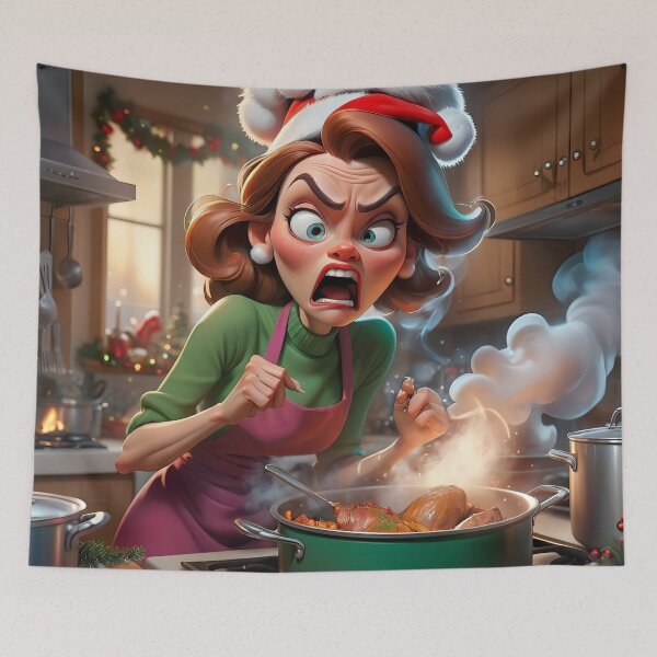 Item preview, Stress in the kitchen for Christmas dinner  designed and sold by Kaleddis.