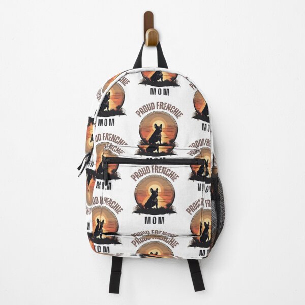 Item preview, Proud Frenchie Mom Vintage Sunset designed and sold by Fredster1966.